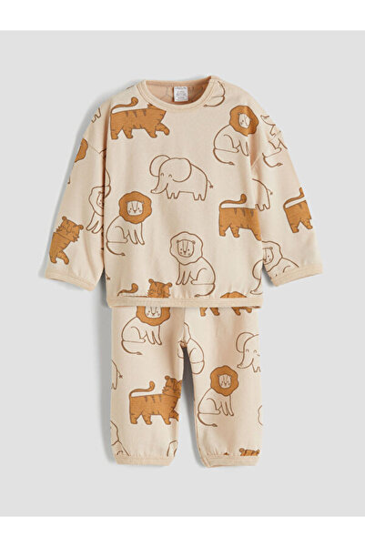 LC Waikiki Animal Embroidered Baby Boy Tracksuit Set from Uzg Store for Style...