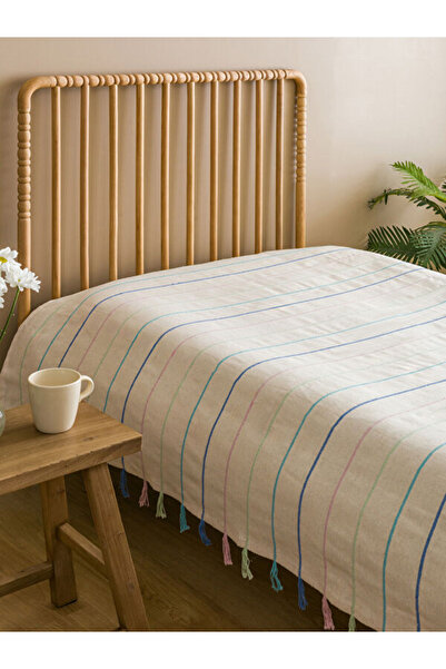 LC Waikiki من متجر UZG إلى ستايل شايبيرز بشرّابات مفرد غطاء سرير 130x170 سم