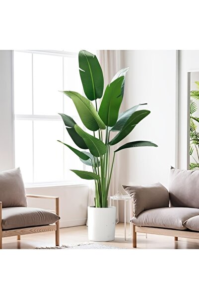 Bleco A 160 Cm Tall Imitation Traveler'S Banana Plant Features Perfectly Real...