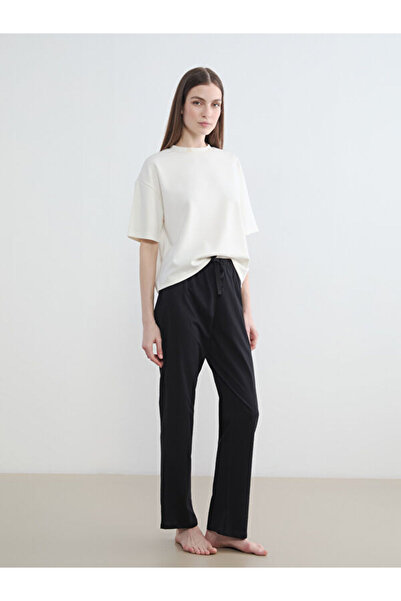 LC Waikiki Rmz Gi̇yi̇m Farkiyla Women's Pajama Bottom with Waist Cord