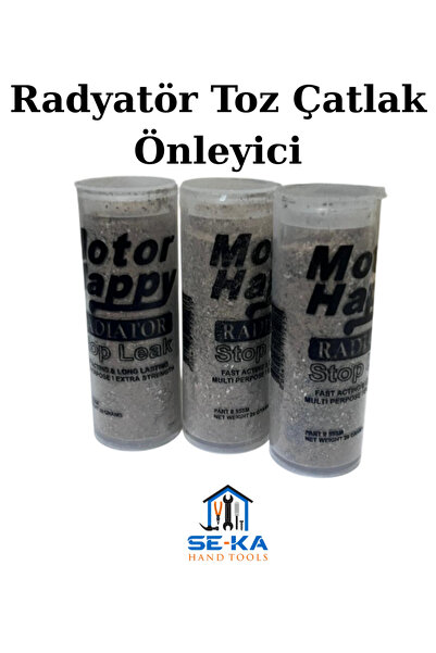 SEKA HAND TOOLS Radyatör Toz Çatlak Önleyici 20gr – Su Kaçağı Kesici Radyatör...