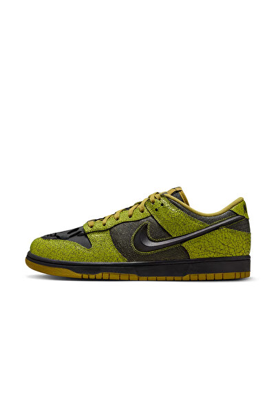 Nike Dunk Low 'Halloween' Black and Green Curry Erkek Sneaker