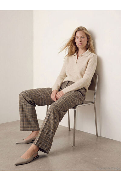 LC Waikiki Freezen Store'dan Seçimler I Devrik Roba Yaka Yün Karışımlı Kadın ...