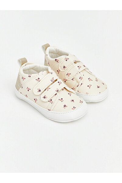 LC Waikiki Alita City Lcw Steps Beige Velcro Baby Girl First Step Shoes