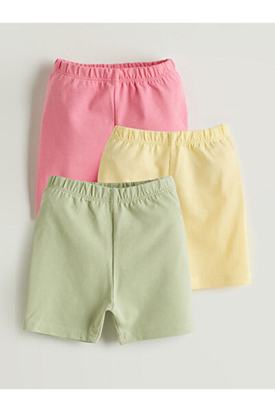 LC Waikiki Sparkling Choices by Shining Store Combed Cotton Baby Girl Short L...