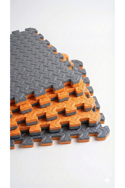 CARPAZAR 26mm 50x50 A Kalite Çit Yönlü Tatami Minder Puzzle Halı Zemin Kaplama