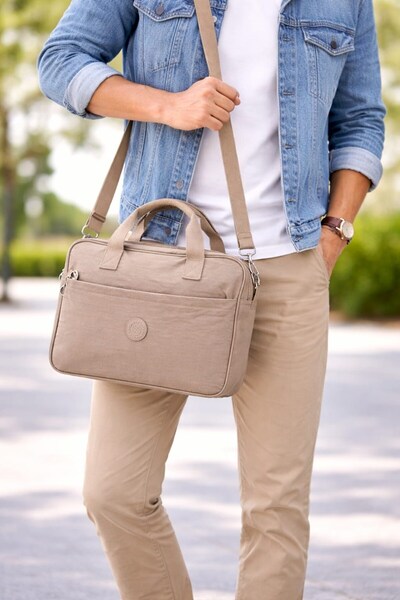 RKY SERENITY Sanmorris Unisex Klinkir Dark Gray Color Waterproof Crossbody Ba...