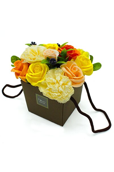 OEMS SoapFlower Basket - Spring Flowers, AWGifts