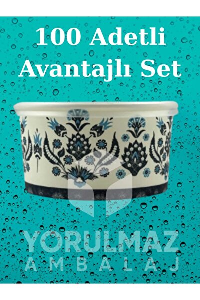 yorulmaz ambalaj 🍲✨ Sızdırmaz Kapaklı 14 Oz Karton Çorba Kasesi 100 ’lü – Şı...