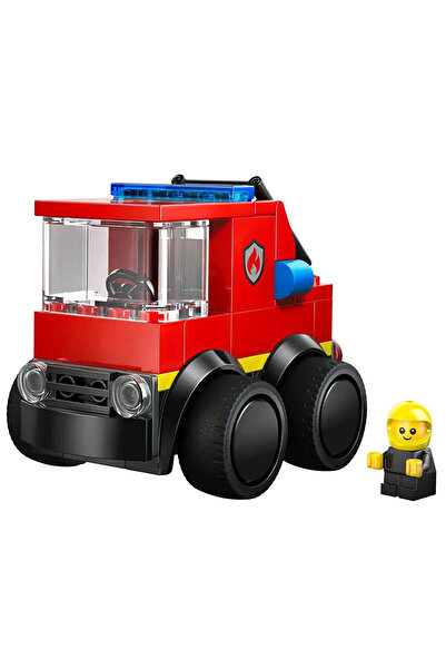 MATMEL City Vehicles - Fire Truck 60482 (4 Pcs)