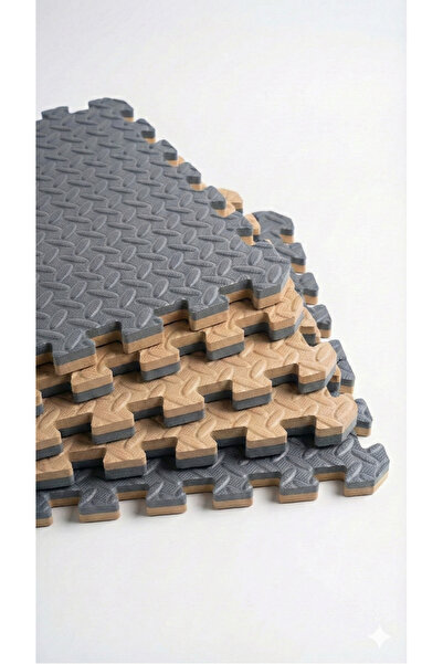 CARPAZAR 26mm 50x50 A Kalite Çit Yönlü Tatami Minder Puzzle Halı Zemin Kaplama