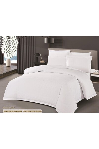 Gen Tech Double bedsheet set , Jacquard, hotel style, removable filling, zipp...