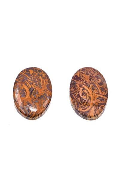 Generic أحجار عقيق مريم اليمنية 26 × 15 مم - أحجار كريمة مصقولة أصلية سائبة