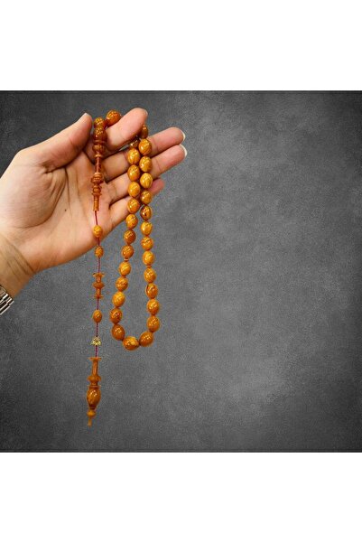 alomran orientals سبحة سندلوس بلون عسلي