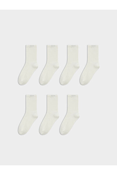 LC Waikiki Timeless Clothing & Timeless Choices Women's Plain Socks 7-Pack