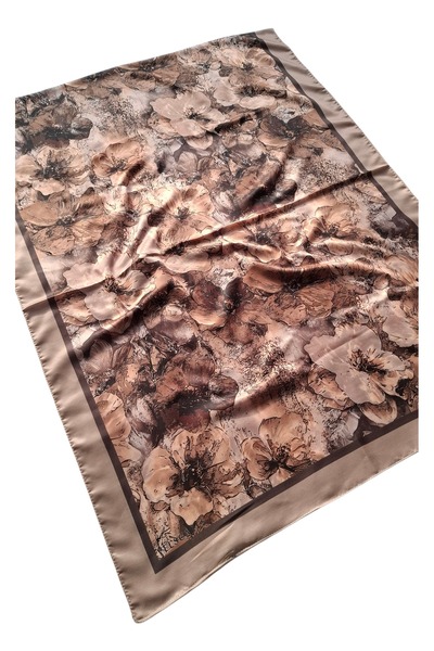 Guzeka شال نورا الفاخر الناعم - مزين بالزهور