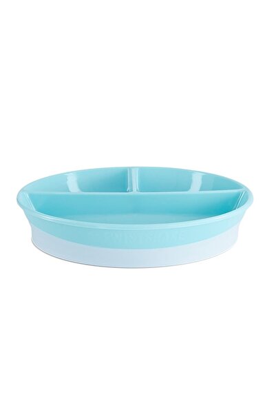 Twistshake طبق مقسم أزرق للأطفال فوق 6 أشهر (3 قطع)