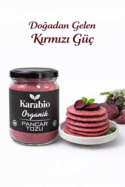 karabio Organik Sertifikalı Pancar Tozu 90 gr