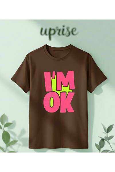 Vordevia I’M Okay Printed Cotton Oversize T-Shirt
