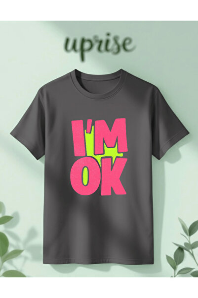 Vordevia I’M Okay Printed Cotton Oversize T-Shirt