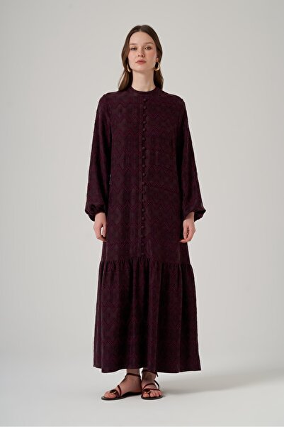 Nuss 2026 Button Detailed Front Cupra Dress