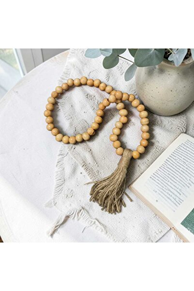 diclecollection Ornament decorativ multifuncțional din lemn lăcuit cu mărgele...