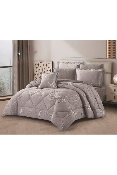 HOURS Summer single bed sheet set, 4 pieces, made of microfiber material, com...