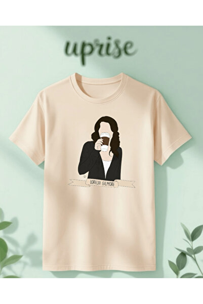 Vordevia Lorelai Gilmore Girls Printed Cotton Oversize T-Shirt