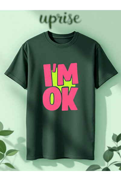 Vordevia I’M Okay Printed Cotton Oversize T-Shirt