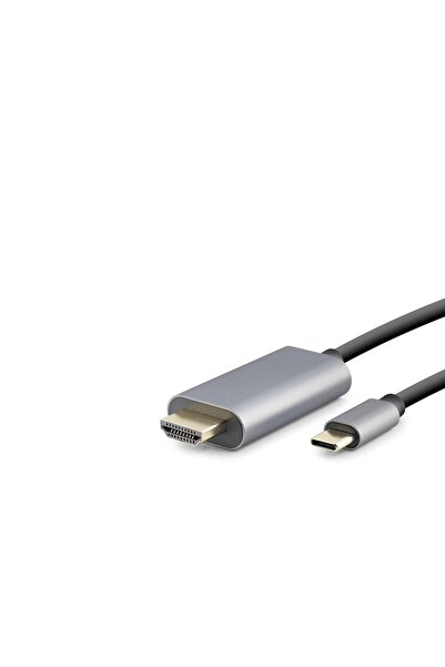 CT STONES Καλώδιο Type-C σε HDMI HDTV 4K 60Hz PVC 1.8M Γκρι Hdx7837