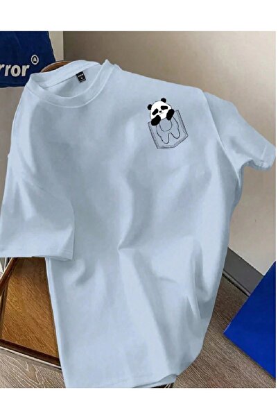 PENTHİLUS Unisex Oversize T-Shirt - Digital Printed Cotton Oversize T-Shirt