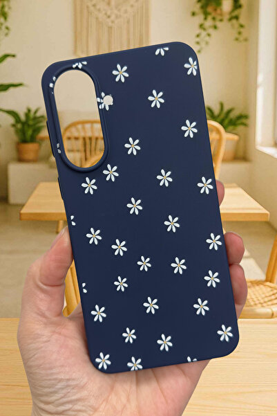 Vip Case Samsung Galaxy A37 Compatible Mini Daisy Patterned Silicone Shock Ab...