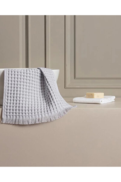 NDC HOME 3-Piece Gray Cotton Towel Set – 30X45, 50X90, 80X160 cm – Soft and A...