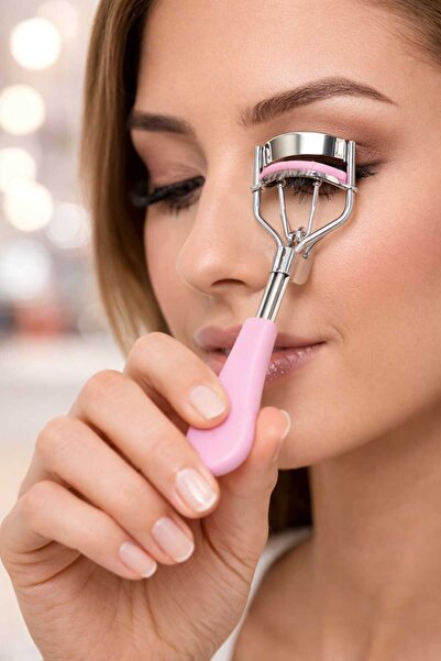 Glamura Lashes Επαγγελματικό ψαλίδι βλεφαρίδων Brushworks Pro με ενσωματωμένη...