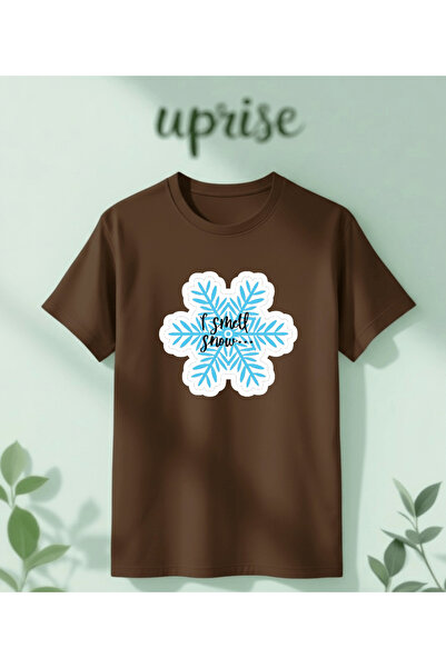 Vordevia I Smell Snow Gilmore Girls Printed Cotton Oversize T-Shirt