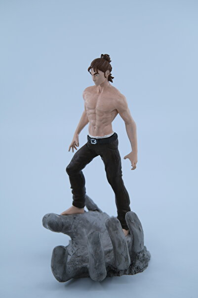 PWUL WORKS Figür 25 cm Eren Yeager Anime 3D Baskı Figür – El Yapımı Boyama, K...