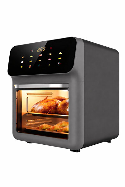Denx Multifunctional digital electric air fryer – touch screen – modern desig...