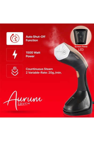 Zilan Vertical steam iron ZLN4254, AURUM, 1600W, 25g/min, LED display, cerami...
