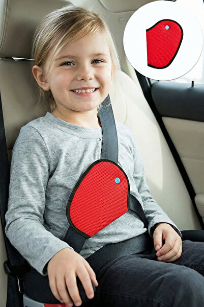 Leiste Red Safety Child Seat Belt Organizer Auto Seat Belt Case Auto Seat Bel...