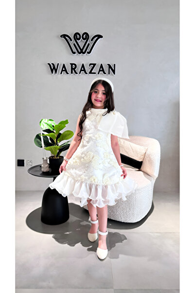 Warazan Elegant girls' dress for special occasions
