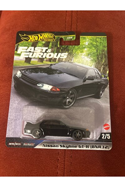 HOT WHEELS Premium fast&furious NİSSAN SKYLİNE GT-R (BNR32)HNW46 jbl97
