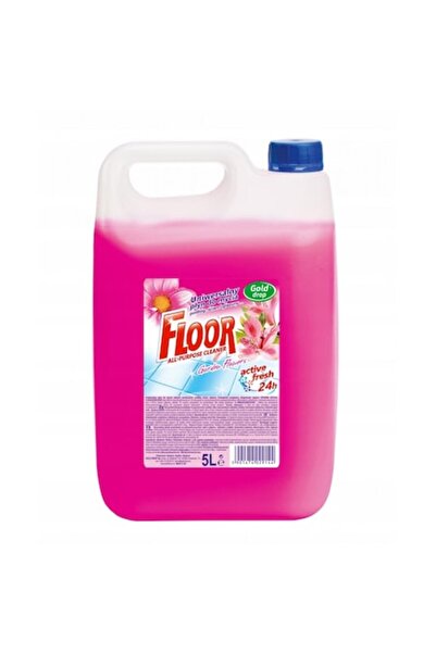 Floor Soluție de curățare Gold Drop, 5L, ediție limitată, parfum de flori de ...