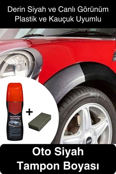 Svein #TamponBoyası Oto Siyah Tampon Boyası Plastik ve Kauçuk Yenileyici Suya...