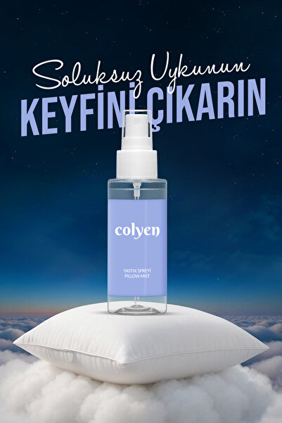 Colyen Lavanta Uyku Ve Yastık Spreyi Rahatlatıcı Uyku Ve Dinlenme Spreyi Slee...