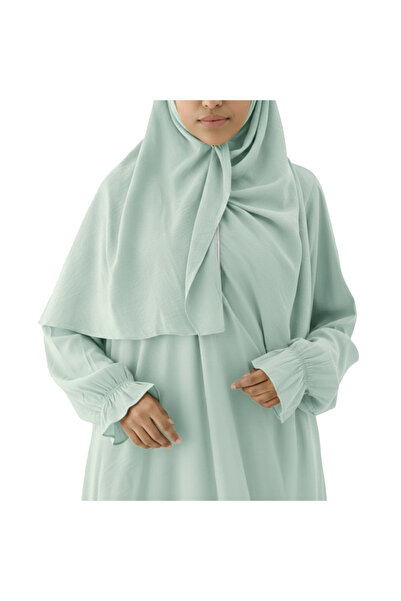 SDD Cotton prayer shawl with attached scarf, wide and comfortable