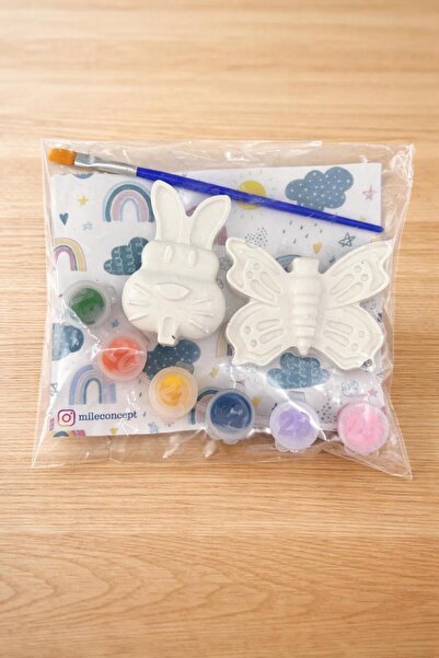 MİLE CONCEPT Çocuklar İçin DIY Taş Tozu Boyama Seti–Eğlenceli Aktivite Kiti;K...