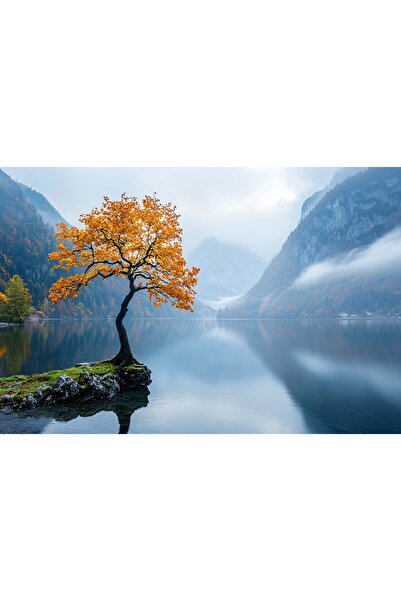 Aden DİJİTAL MANZARA DEKORATİF DOĞA KANVAS TABLO