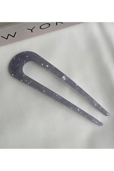 İnDerin Akril Francuski stil ravna U model kopča za punđu