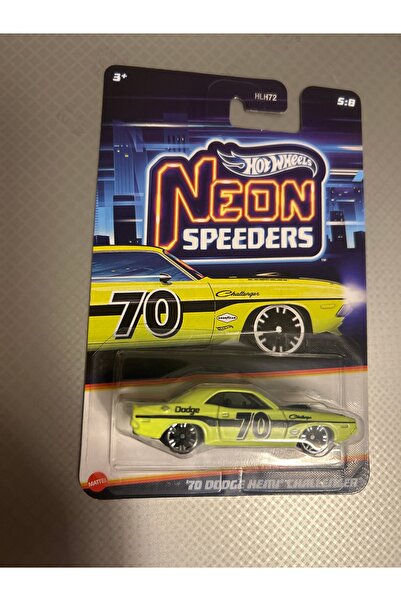 HOT WHEELS Neon Speeders 70 Dodge Hemi Challenger