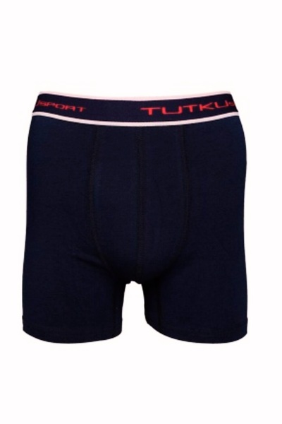 Tutku 2 Pieces of 400 Lycra Elastane Sports Cotton Men's Boxers, 1 Piece Gray...